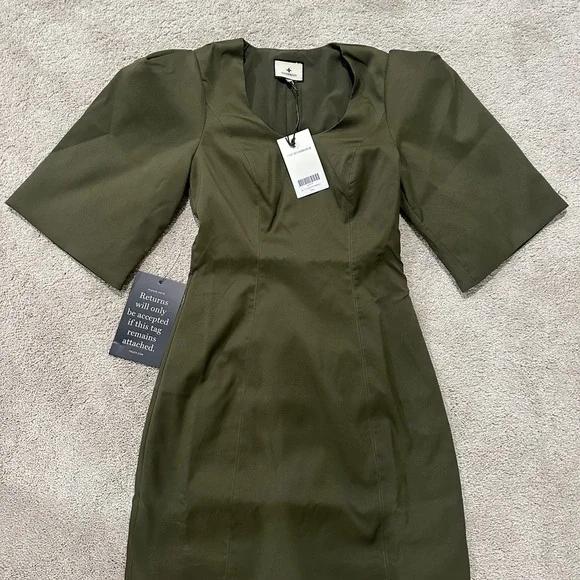 Tuckernuck Olive Mini Dress - Picture 1 of 1